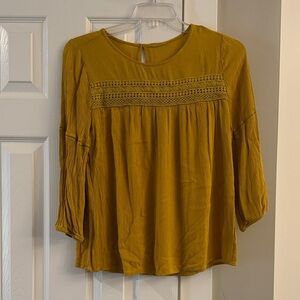 Elegant Mustard Blouse for Women